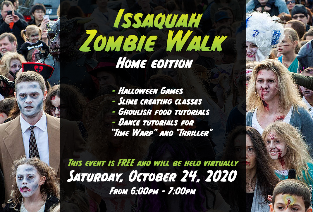 Issaquah Zombie Walk is this weekend! Downtown Issaquah