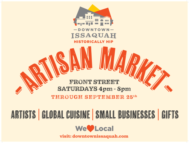 Artisan Market Front St Saturdays 4 pm - 8 pm